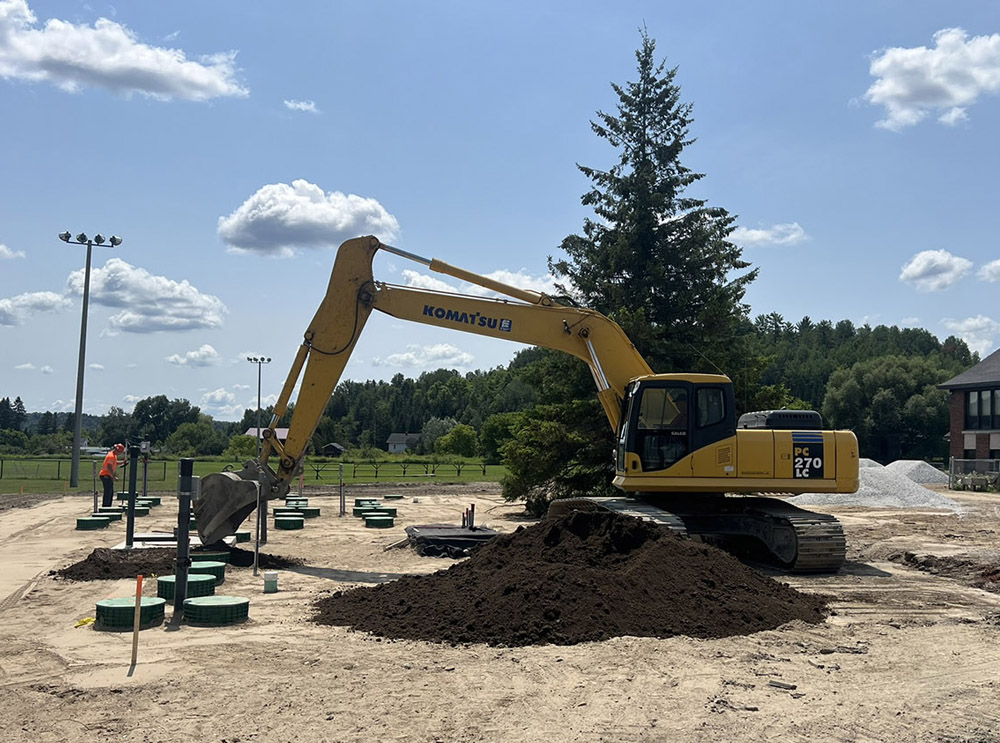 Excavatrice Komatsu 270