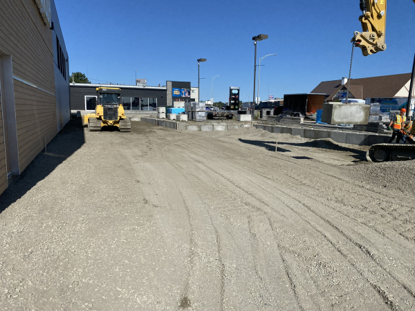 Réfection du stationnement