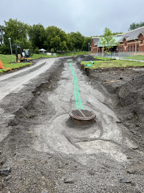 Réfection du système pluvial 